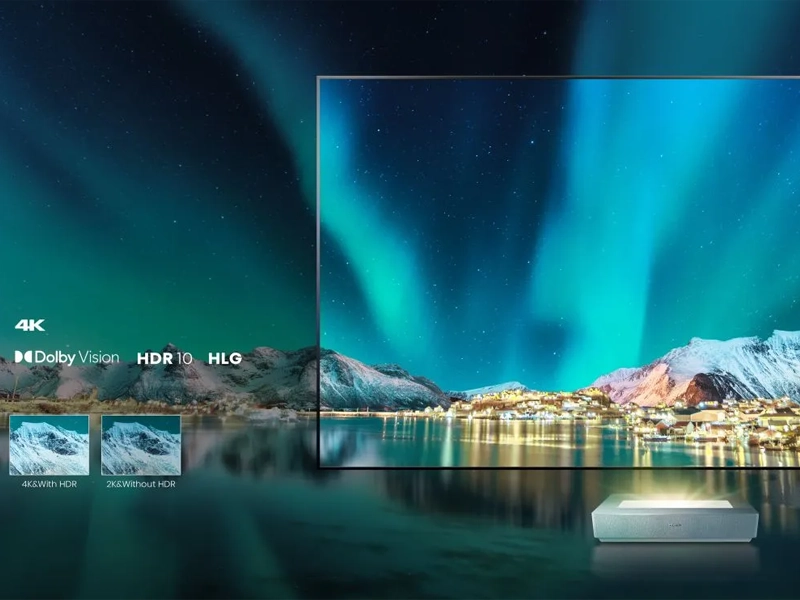 4K Smart Laser TV Hisense 100L5HD 4K HDR.