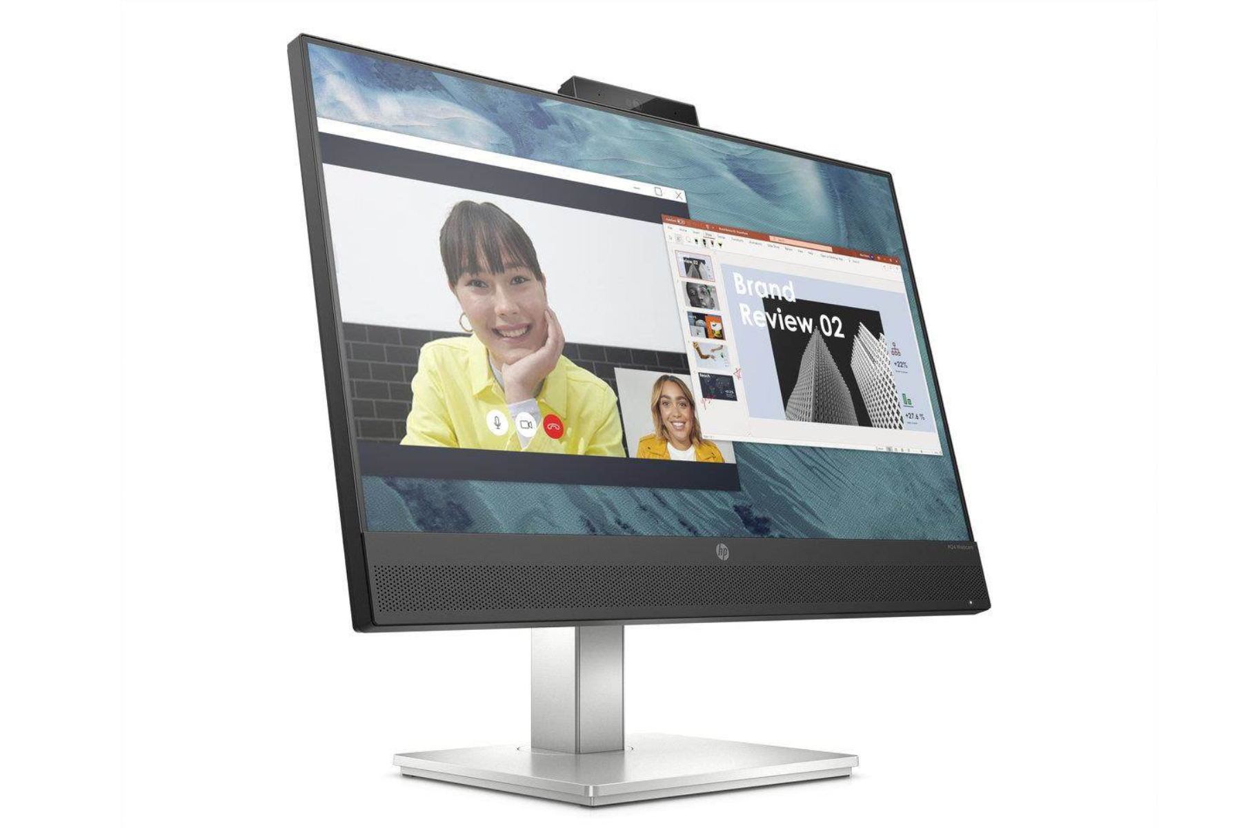 Monitor HP LCD M24 Webcam zvuk