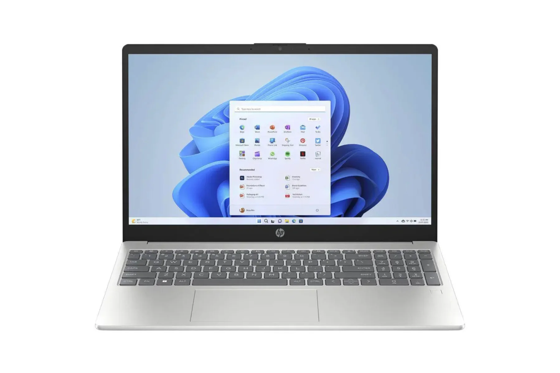 Notebook HP 15-fc0711nc procesor
