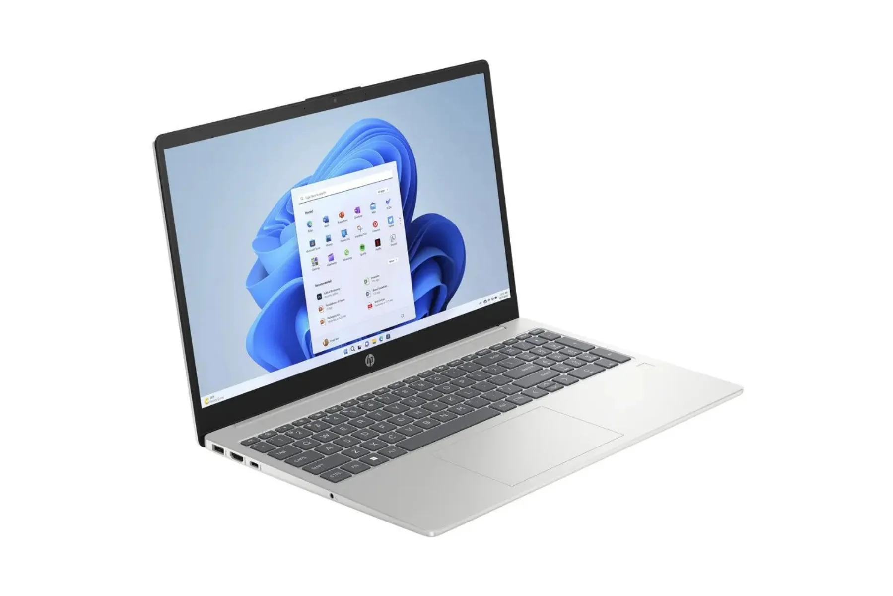 Notebook HP 15-fc0711nc dizajn vybava