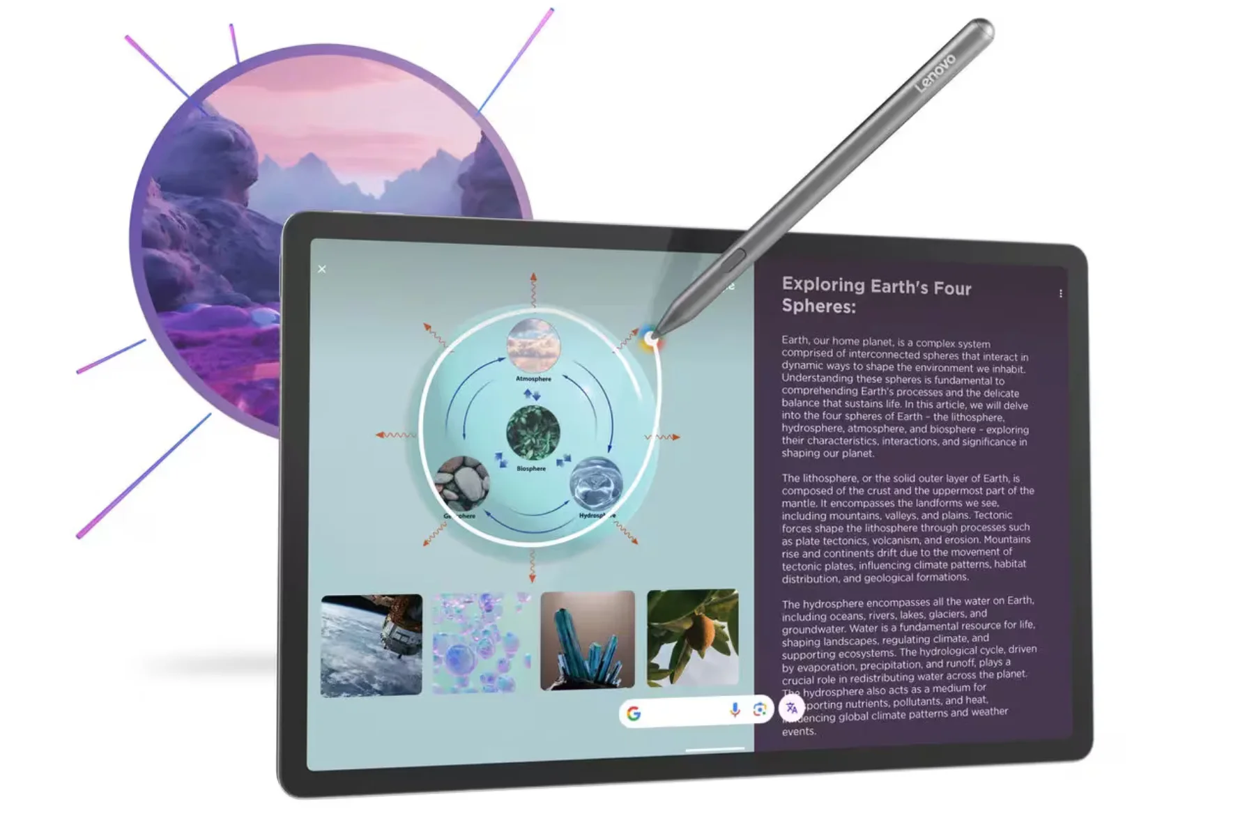 Tablet Lenovo Idea Tab Pro 8/128GB + PenPlus circle to search