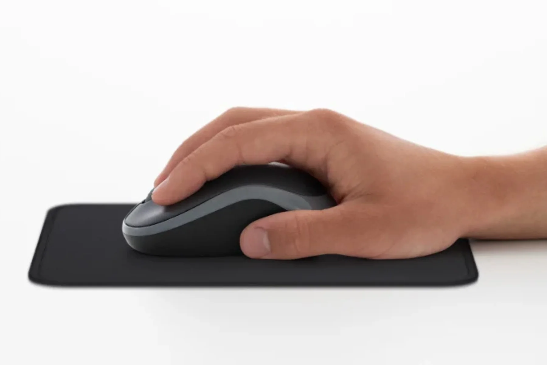 Bezdrôtová myš Logitech M185 šedá dizajn
