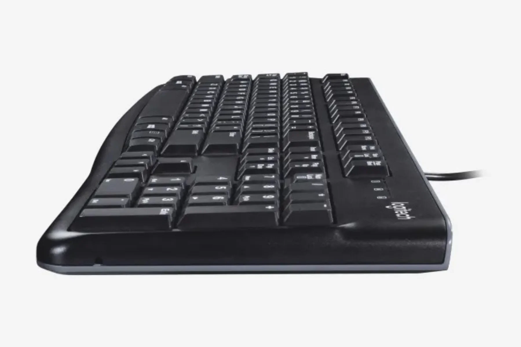 Nízkoprofilová PC klávesnica Logitech K120 robustna odolna proti poliatiu