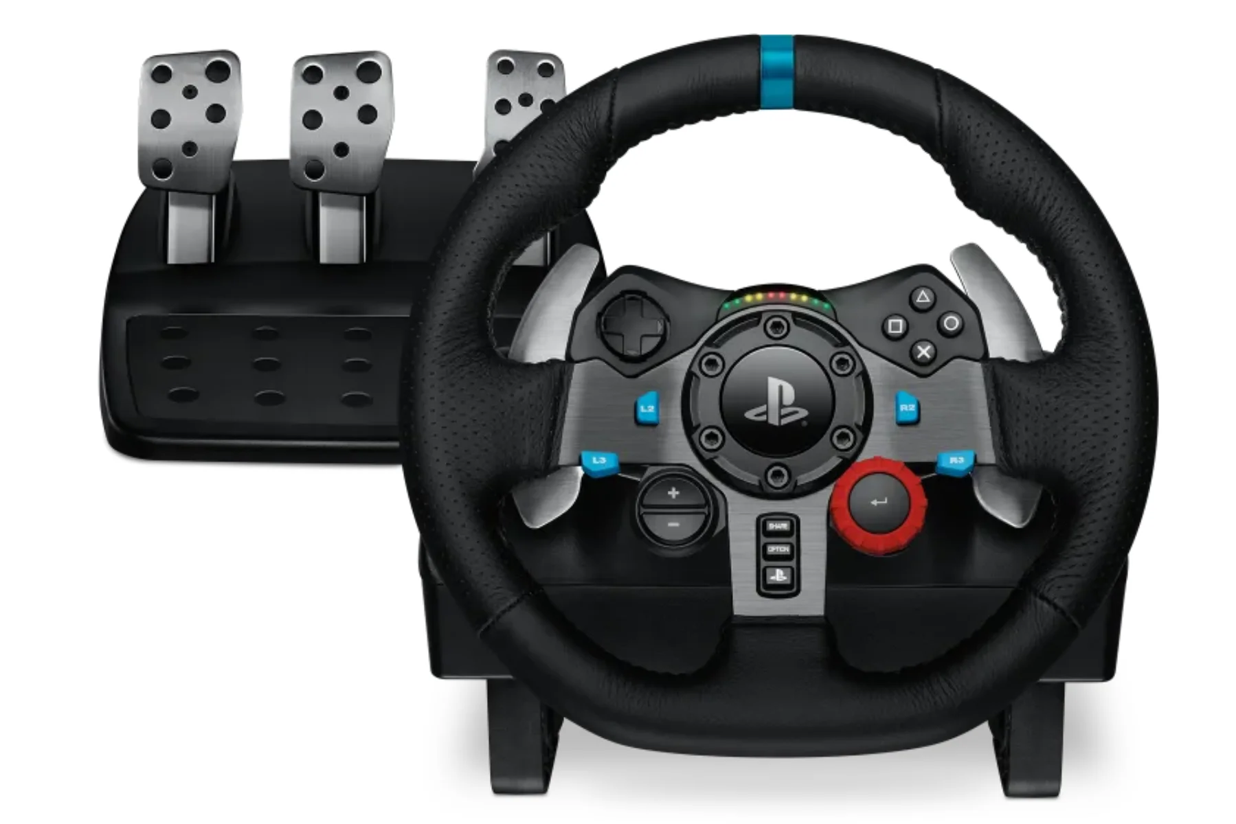 Herný volant a pedále Logitech G29 Driving Force spatna odozva s dvoma motormi