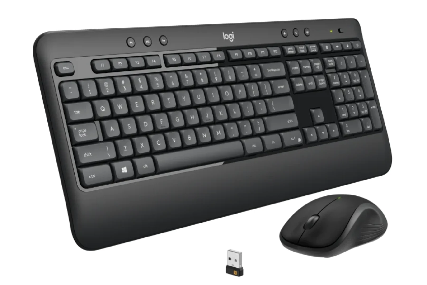 Súprava bezdrôtovej klávesnice a myši Logitech MK540 pohodlie