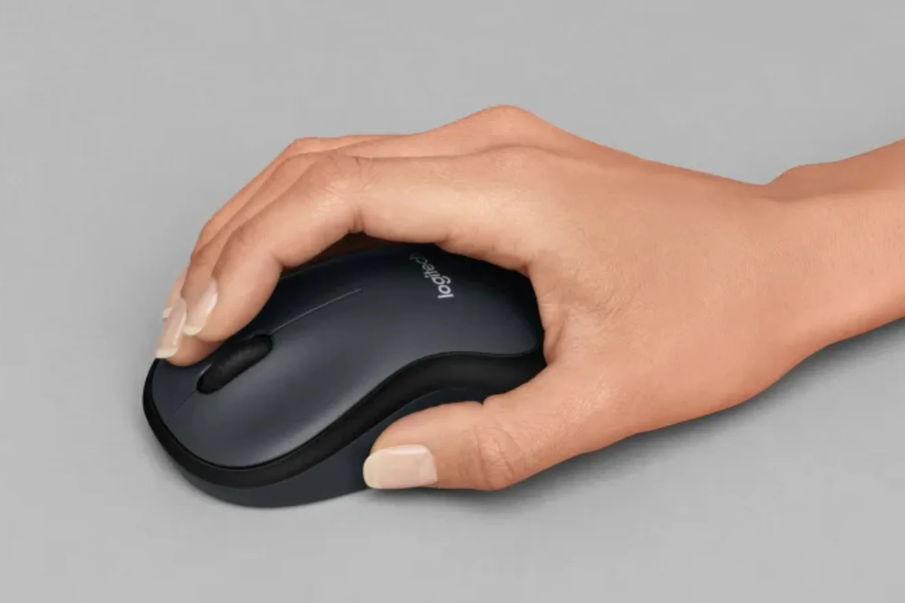 Bezdrôtová myš Logitech M220 Silent Black dizajn