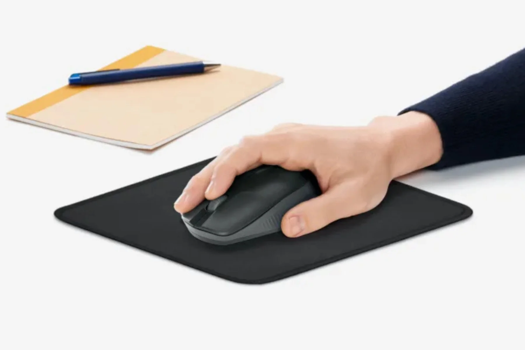 Podložka pre myš Logitech Mouse Pad Studio Series BLUE GR jemne klzanie mysi ziadny posuv