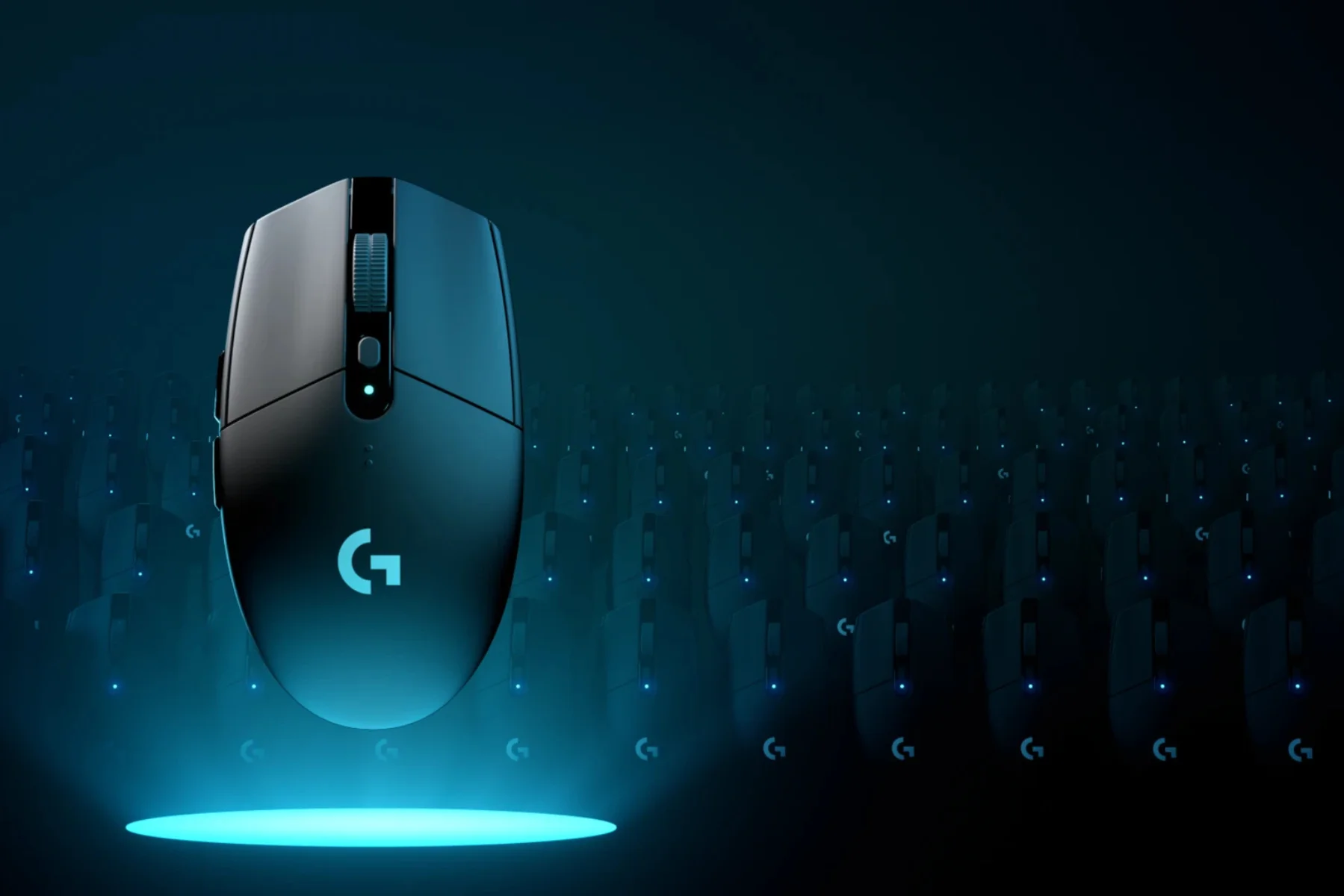 PC myš Logitech G305 LIGHTSPEED BK senzor HERO