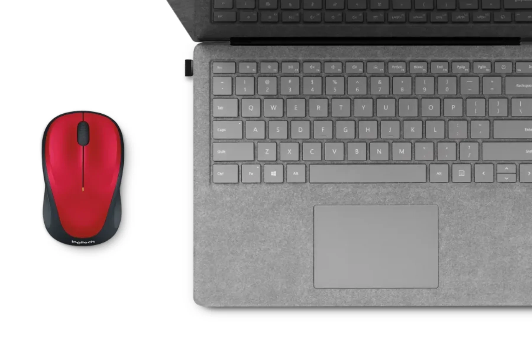Bezdrôtová myš Logitech M235 bezdrôtová myš RED lepsie ako touchpad