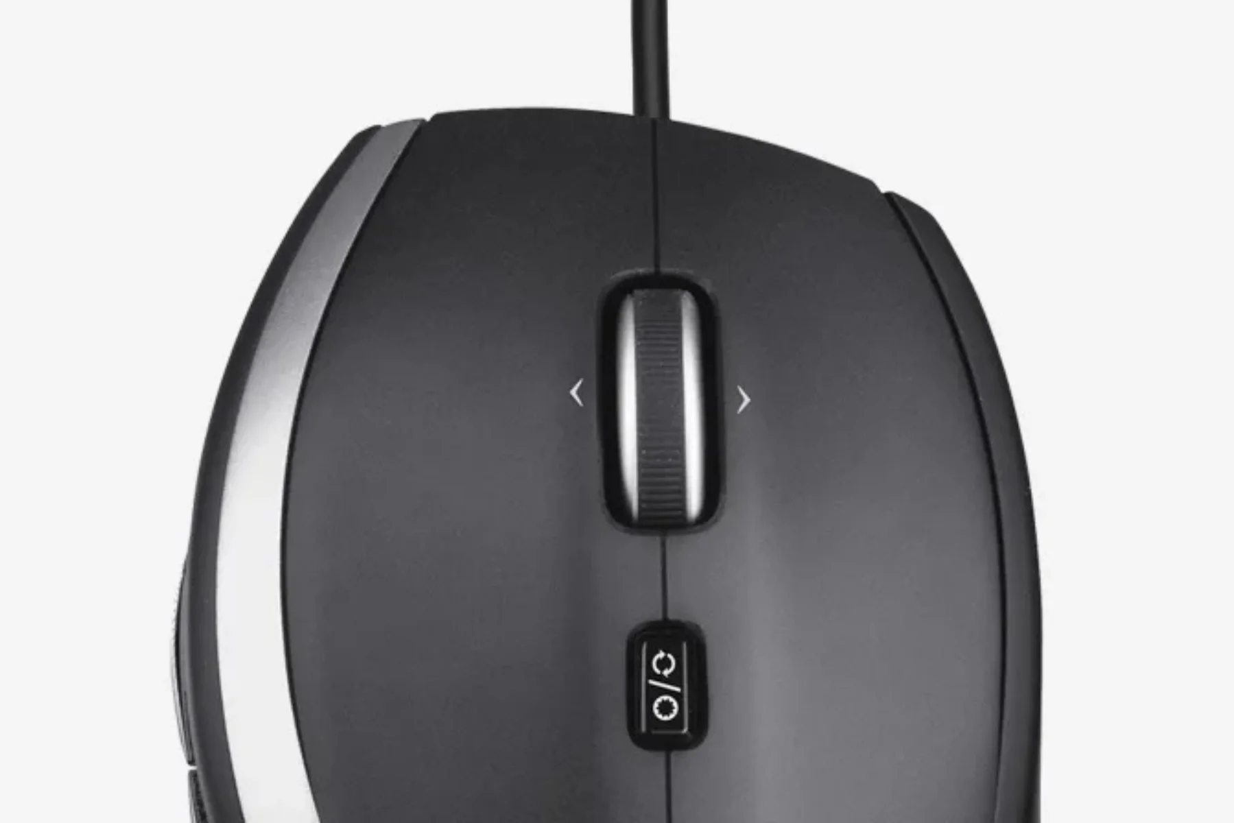 Káblová myš Logitech M500s USB BK presny posun