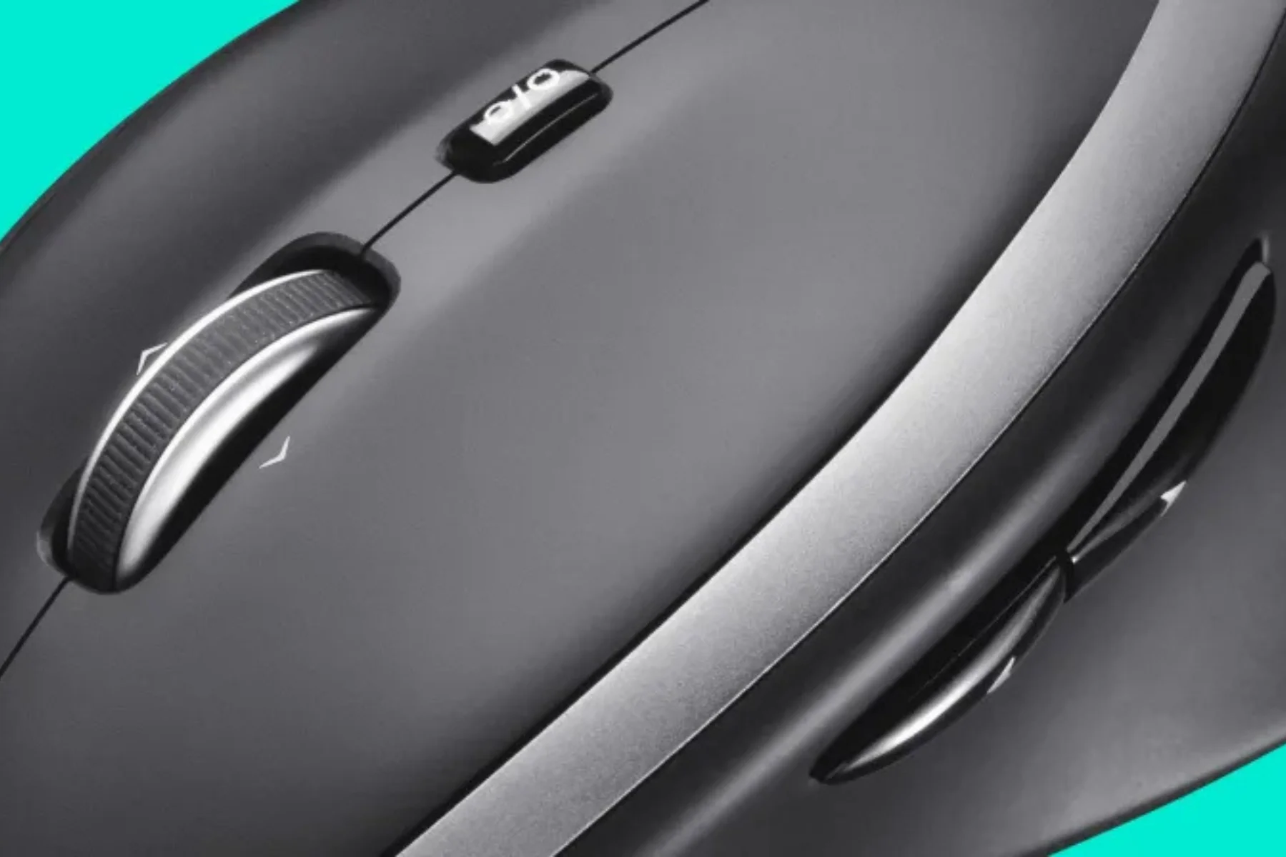 Káblová myš Logitech M500s USB BK 7 tlacidiel