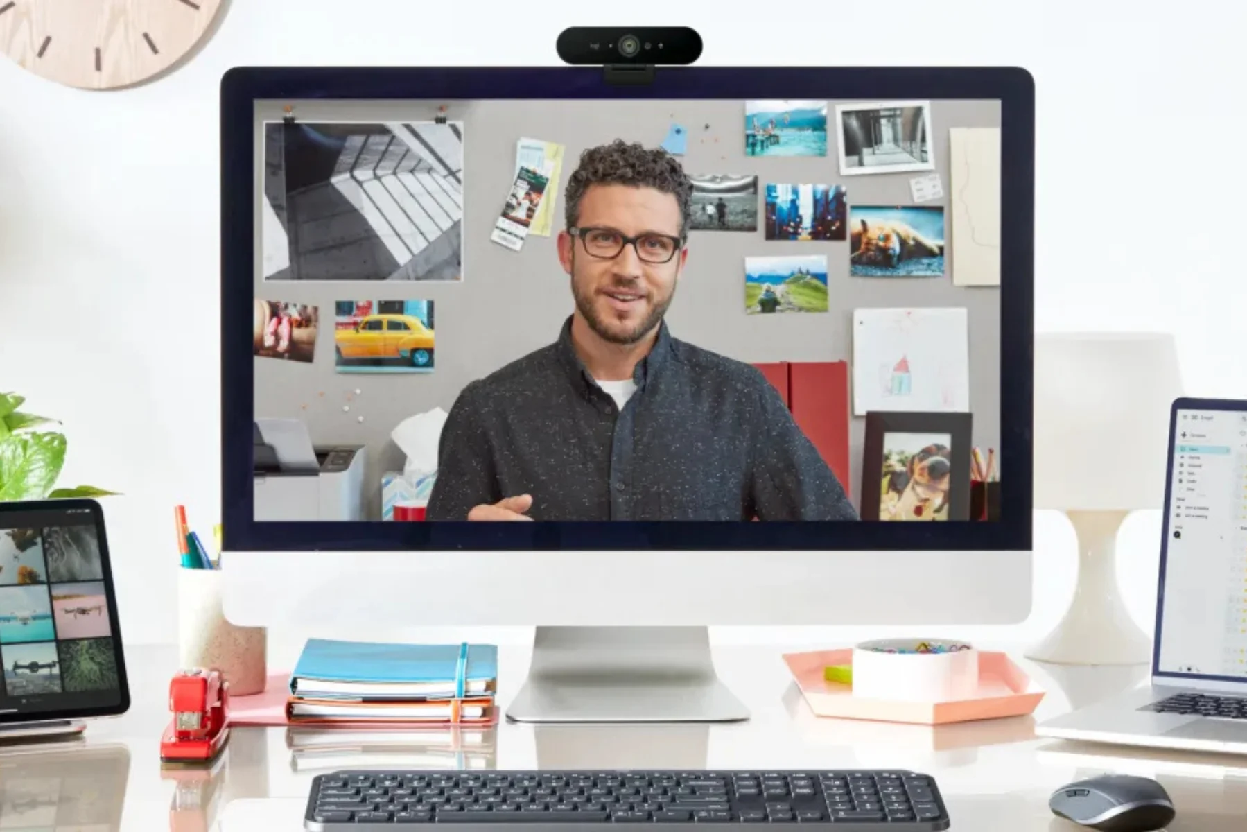 Profesionálna 4K webová kamera Logitech BRIO stream videohovory v 4K