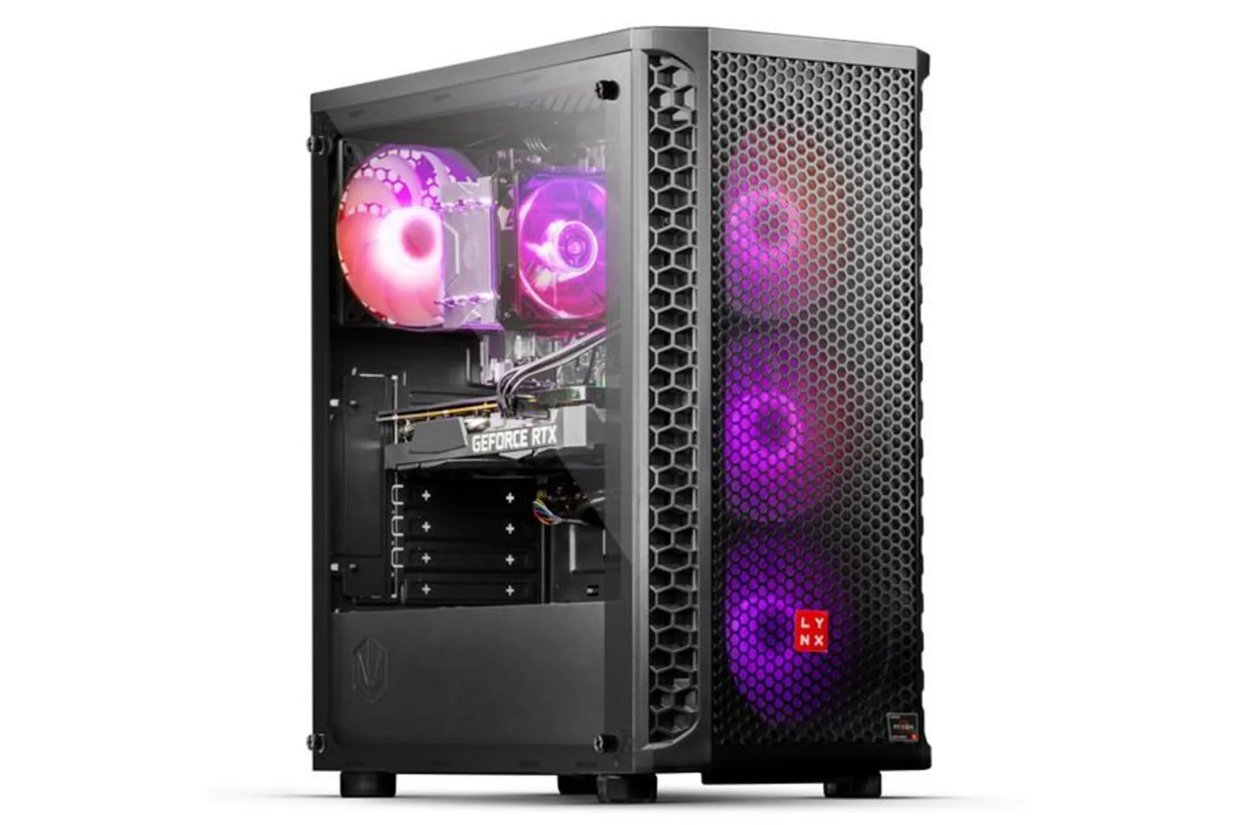 Herné PC Lynx Challenger Ryzen 5 32/1000 GB grafika disk