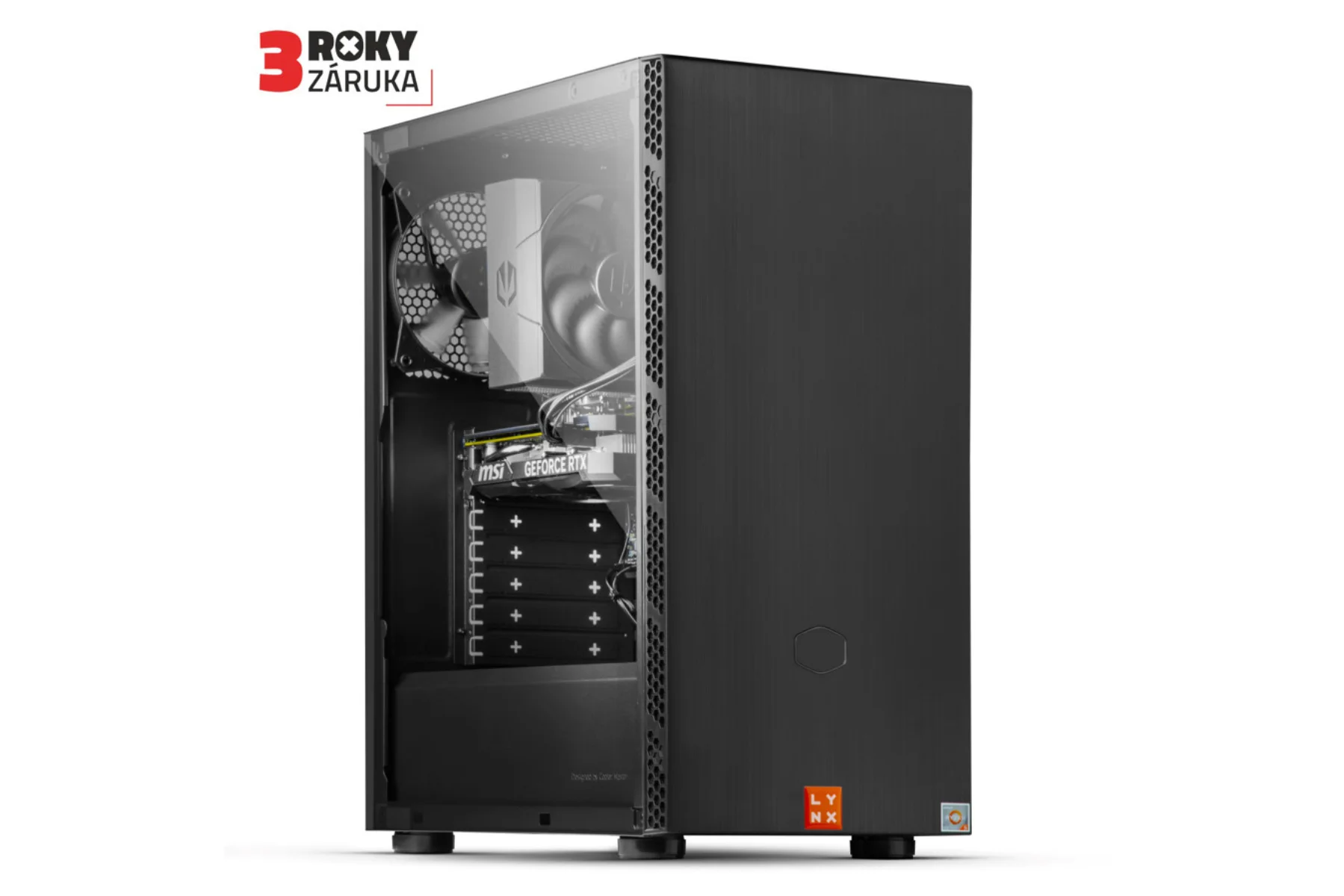 Herné PC Lynx Challenger Ryzen 5 5600X 32/1TB zaruka 3 roky