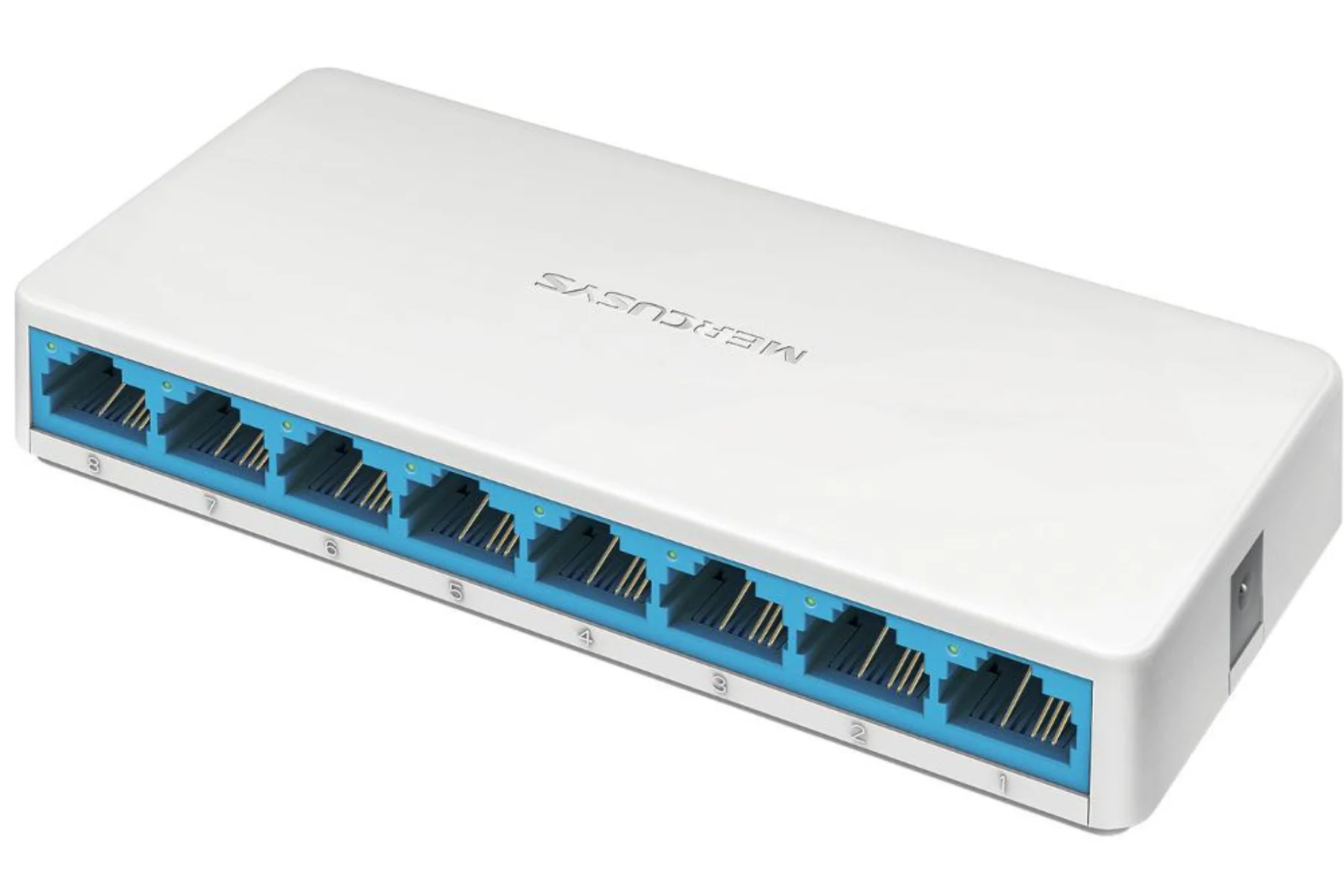 Stolný prepínač Mercusys MS108 elegantny ultrakompaktny dizajn