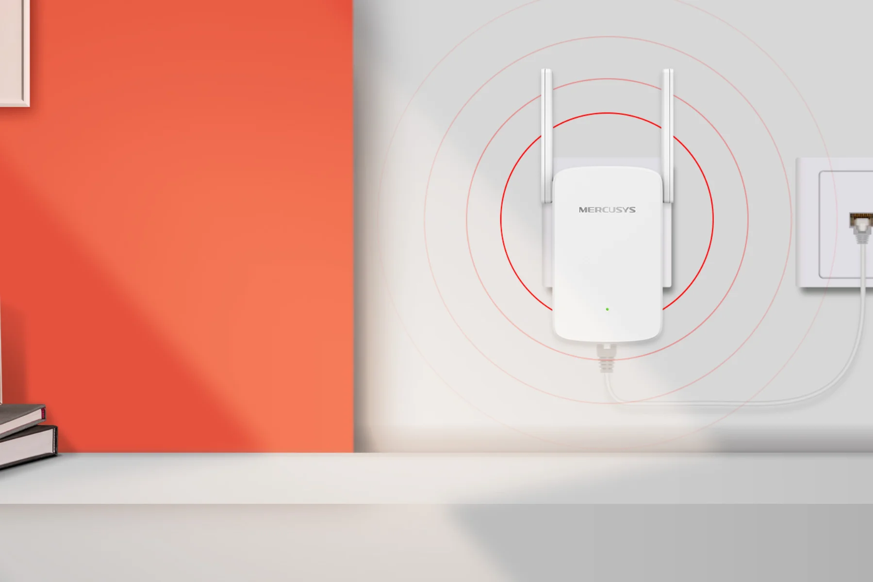 WiFi zosilňovač Mercurys.