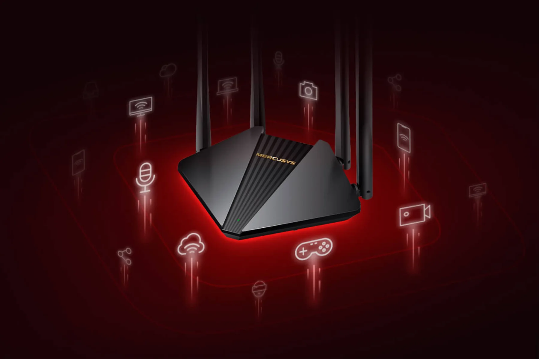 WiFi Router Mercusys MR30G AC1200 mu-mimo technologia