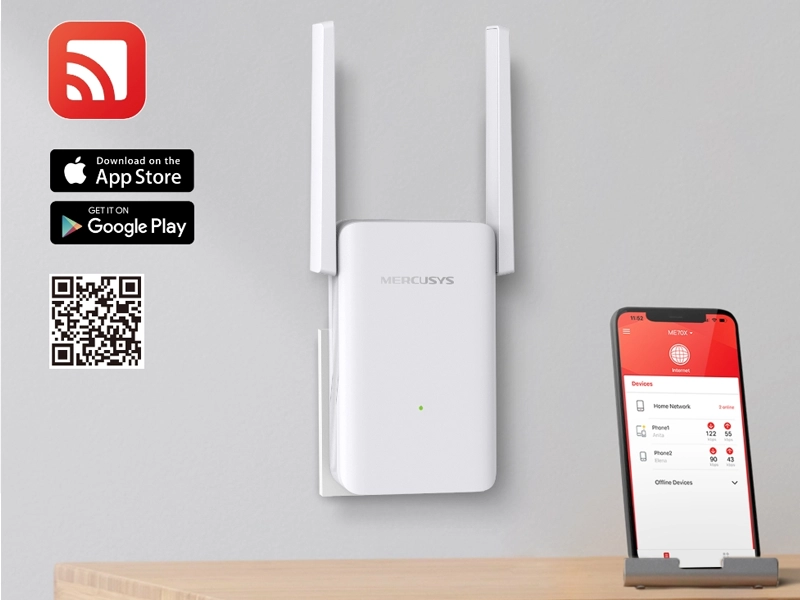 Mercusys_ME70X_AX1800 aplikácia