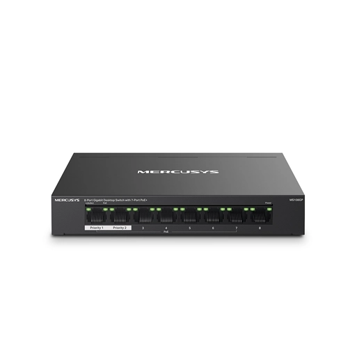 Mercusys MS108GP 8-portový switch