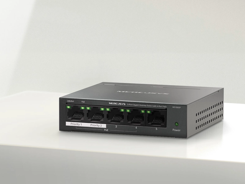 Tp-Link_MS105GP porty