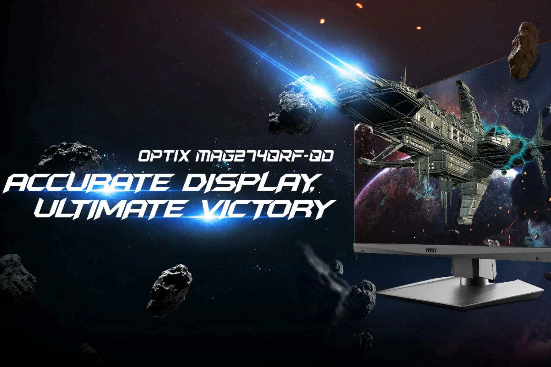 Herný monitor MSI Optix MAG274QRF-QD displej esporty