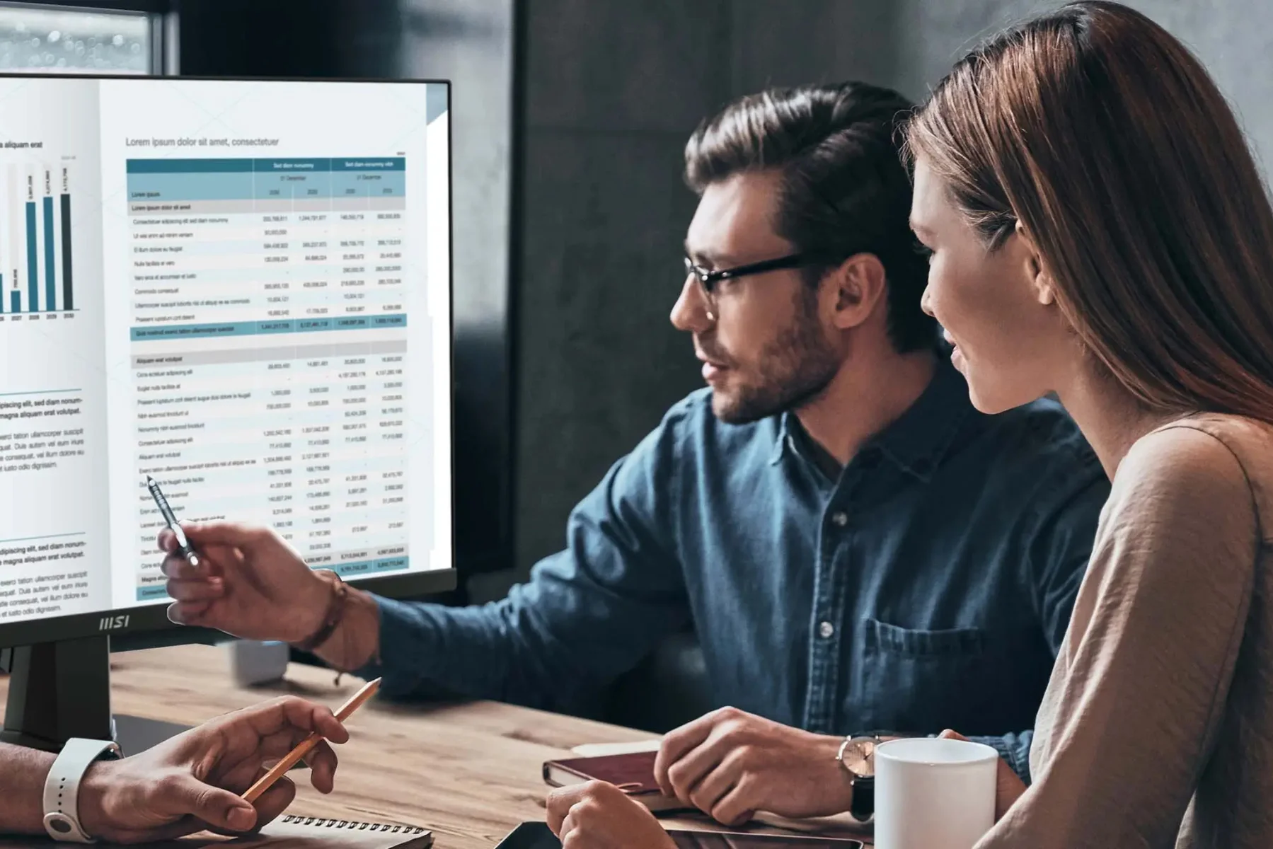 LCD monitor MSI PRO MP275Q produktivita