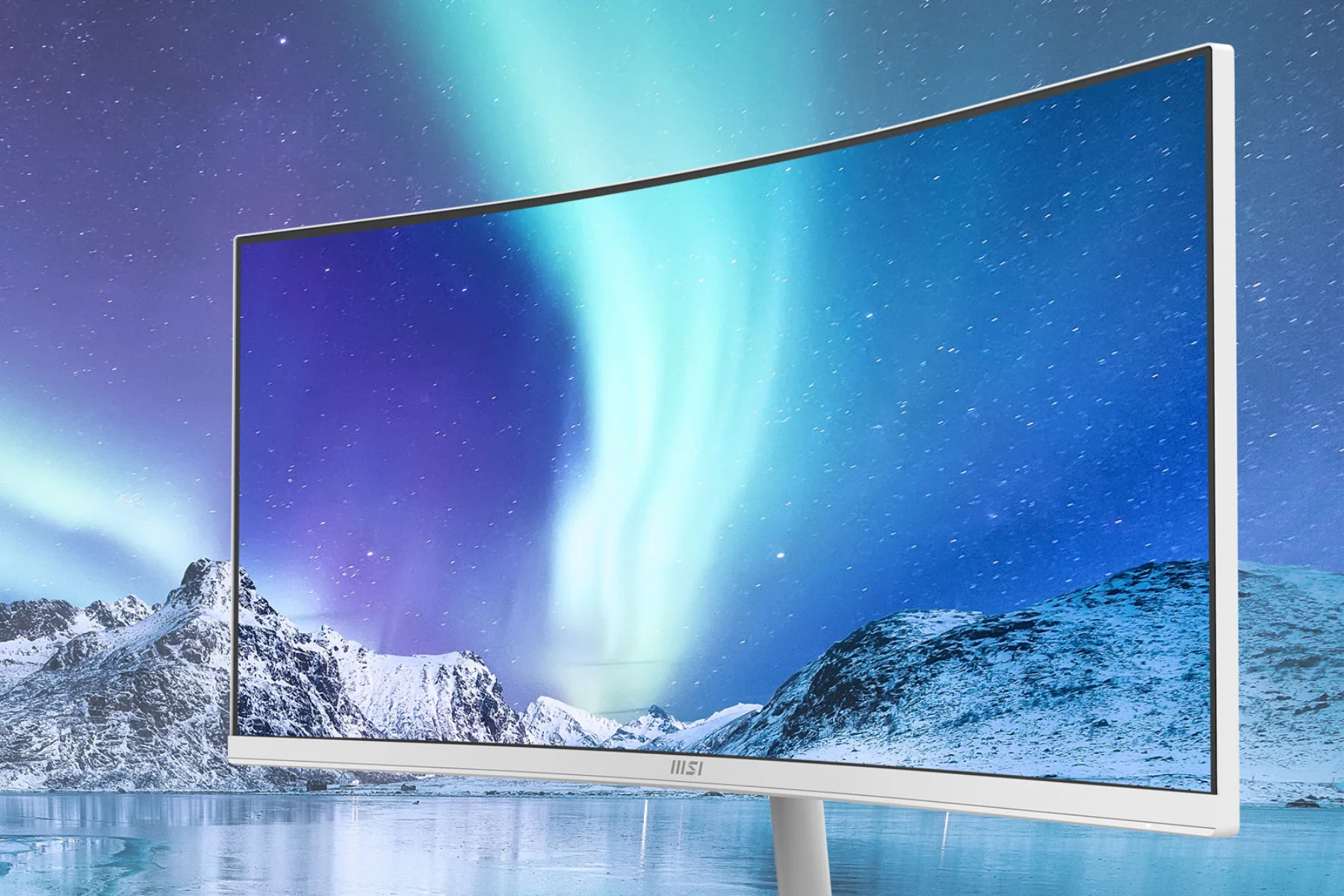 Monitor MSI PRO MP341CQW zakrivenie