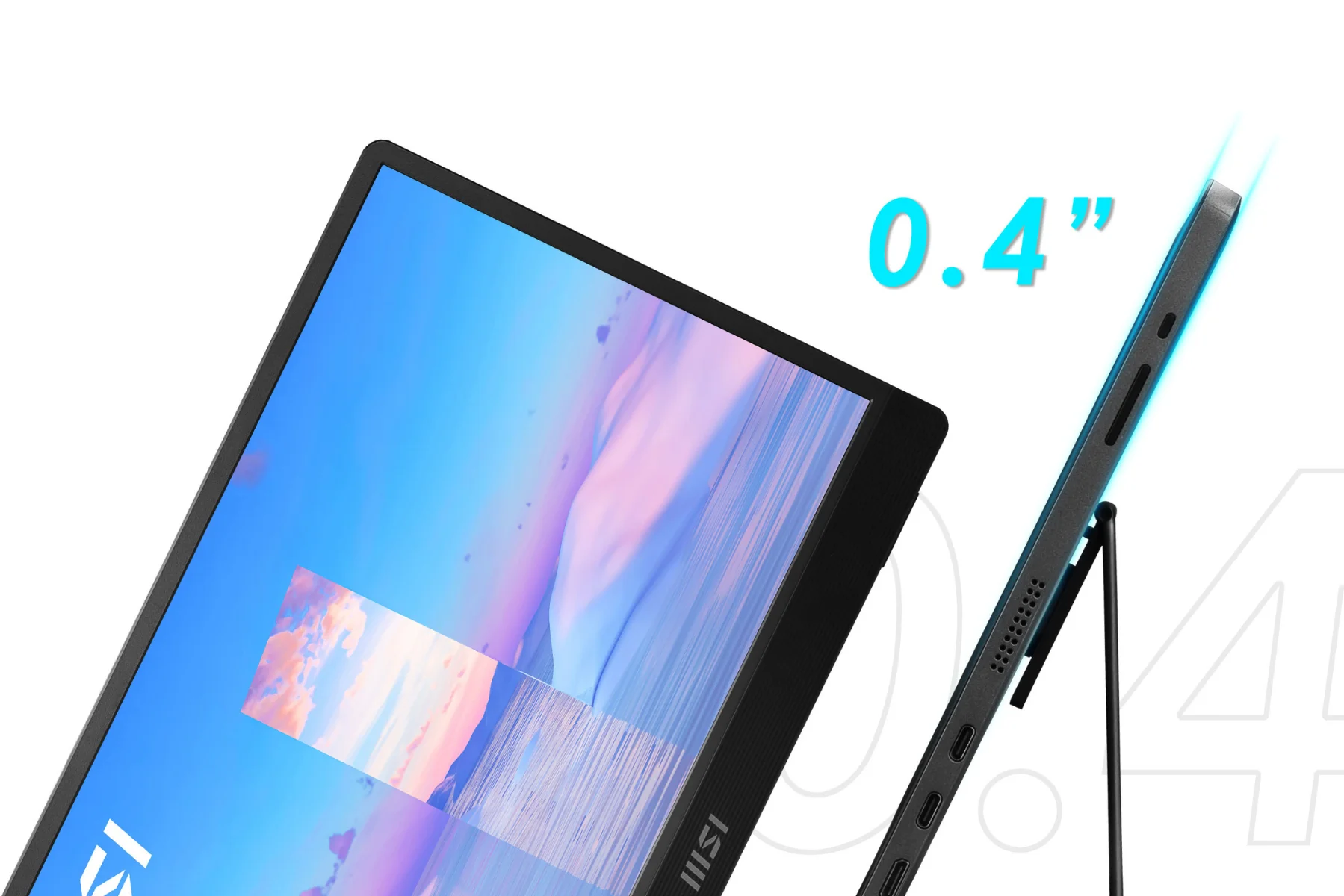 Monitor MSI PRO MP161 E2 ultra tenky