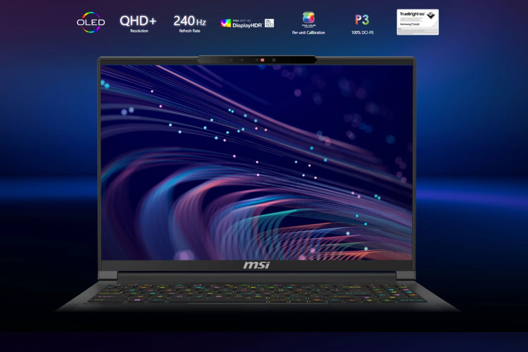 Notebook MSI Stealth A16 AI+ A3XWJG-029SK displej