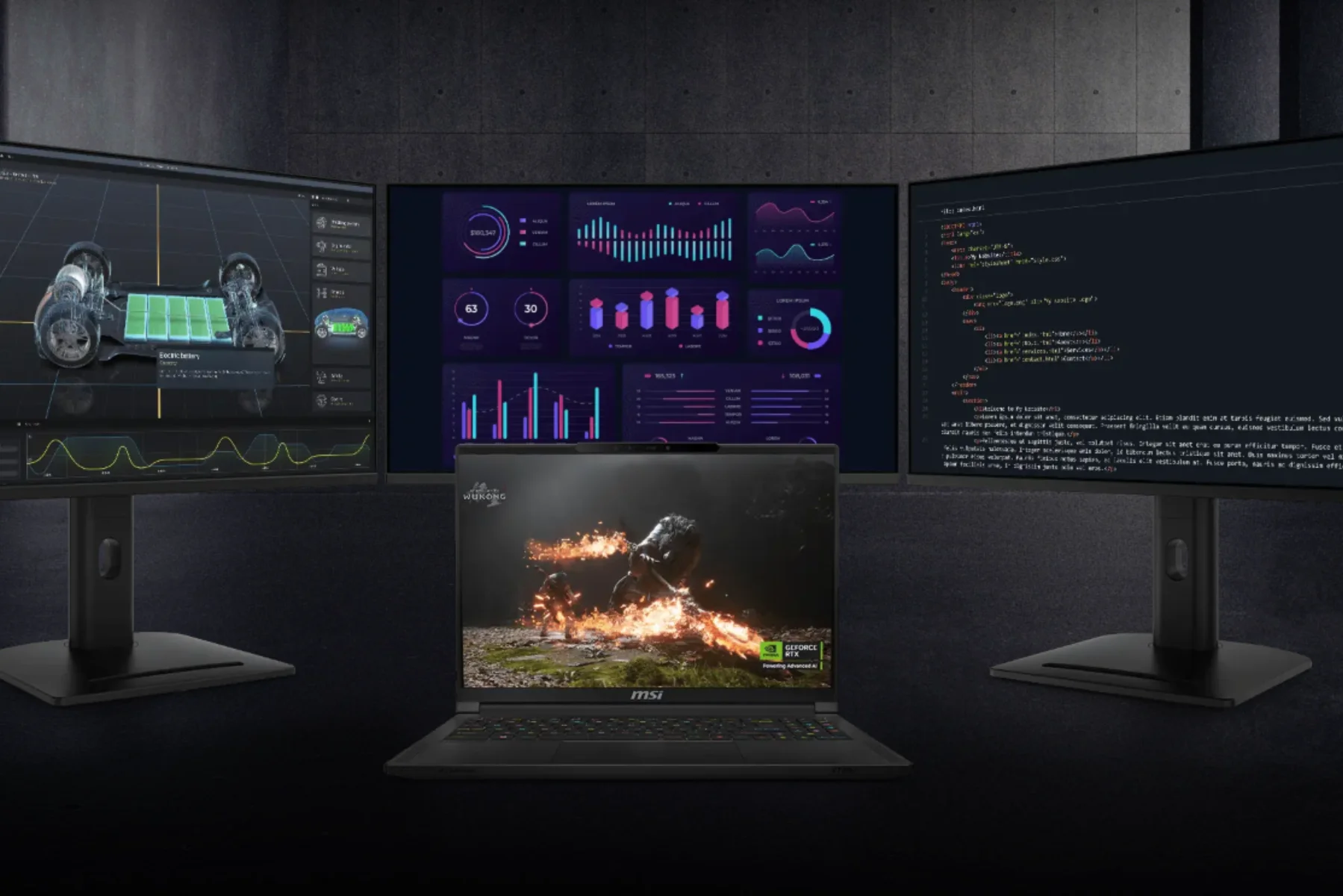 Notebook MSI Stealth A16 AI+ A3XWJG-029SK geforce rtx 50