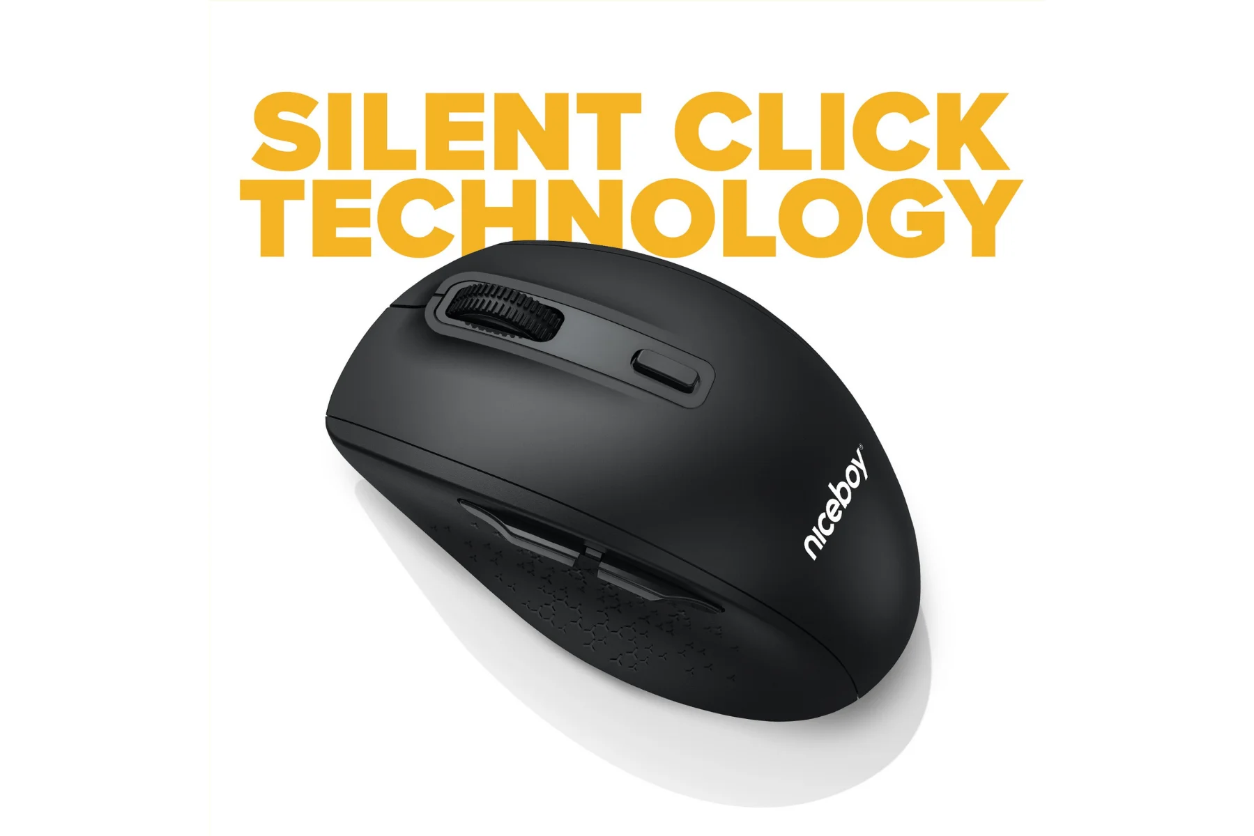 Bezdrôtová myš Niceboy OFFICE M30 BT tichy chod tlacidiel komfort