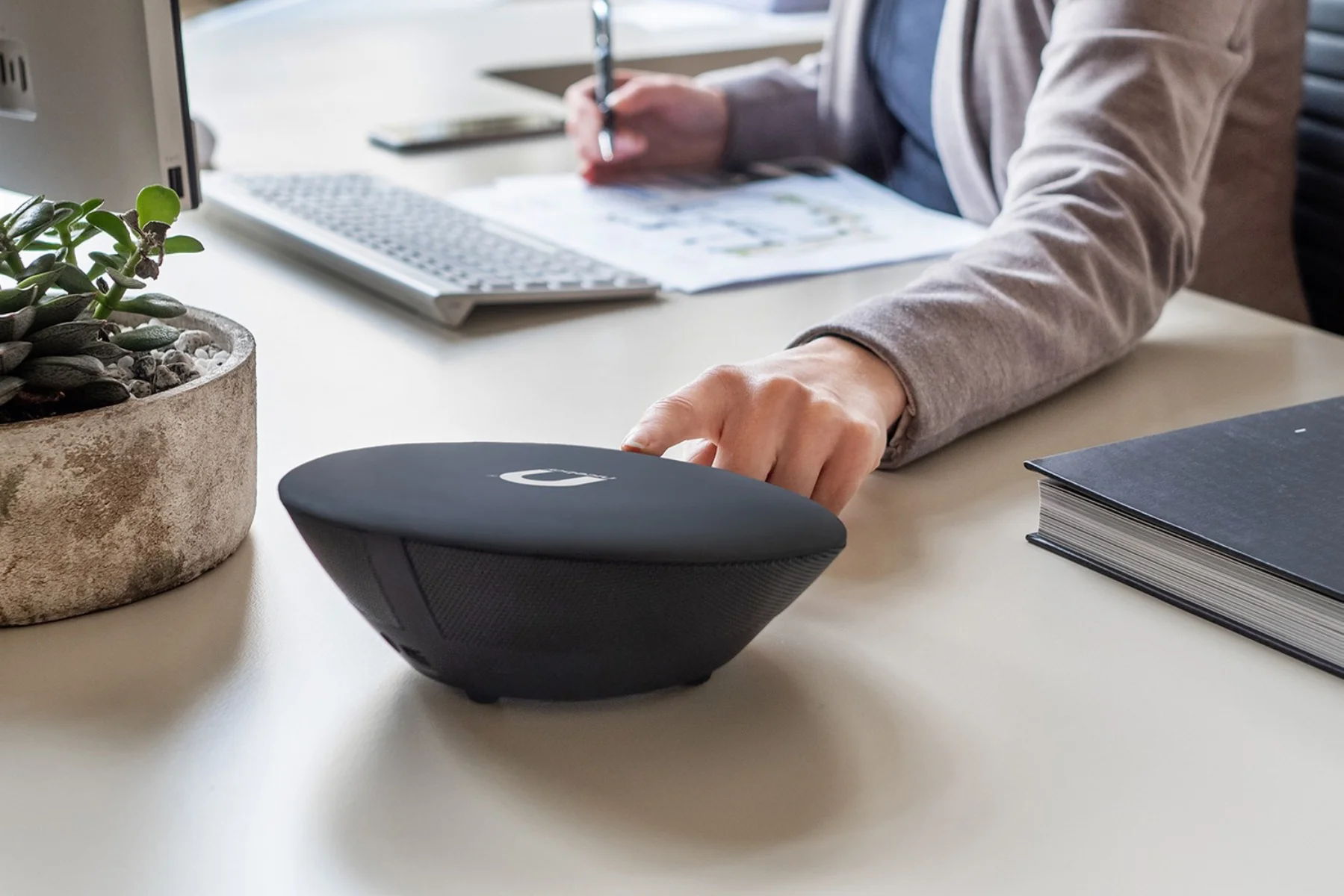 Mikrofón Niceboy Voice Call BT Black reproduktor