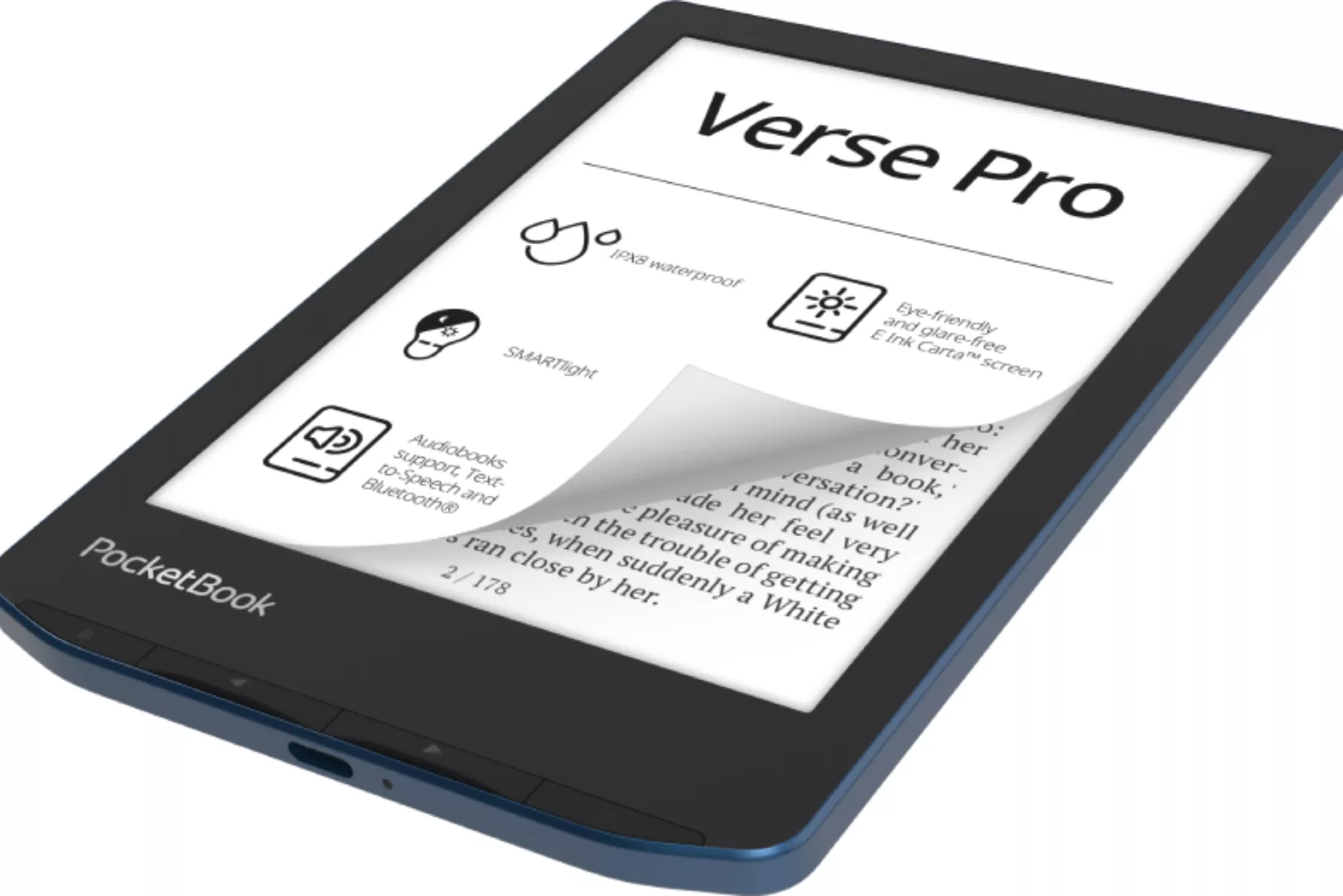 POCKETBOOK 634 Verse Pro text to speech