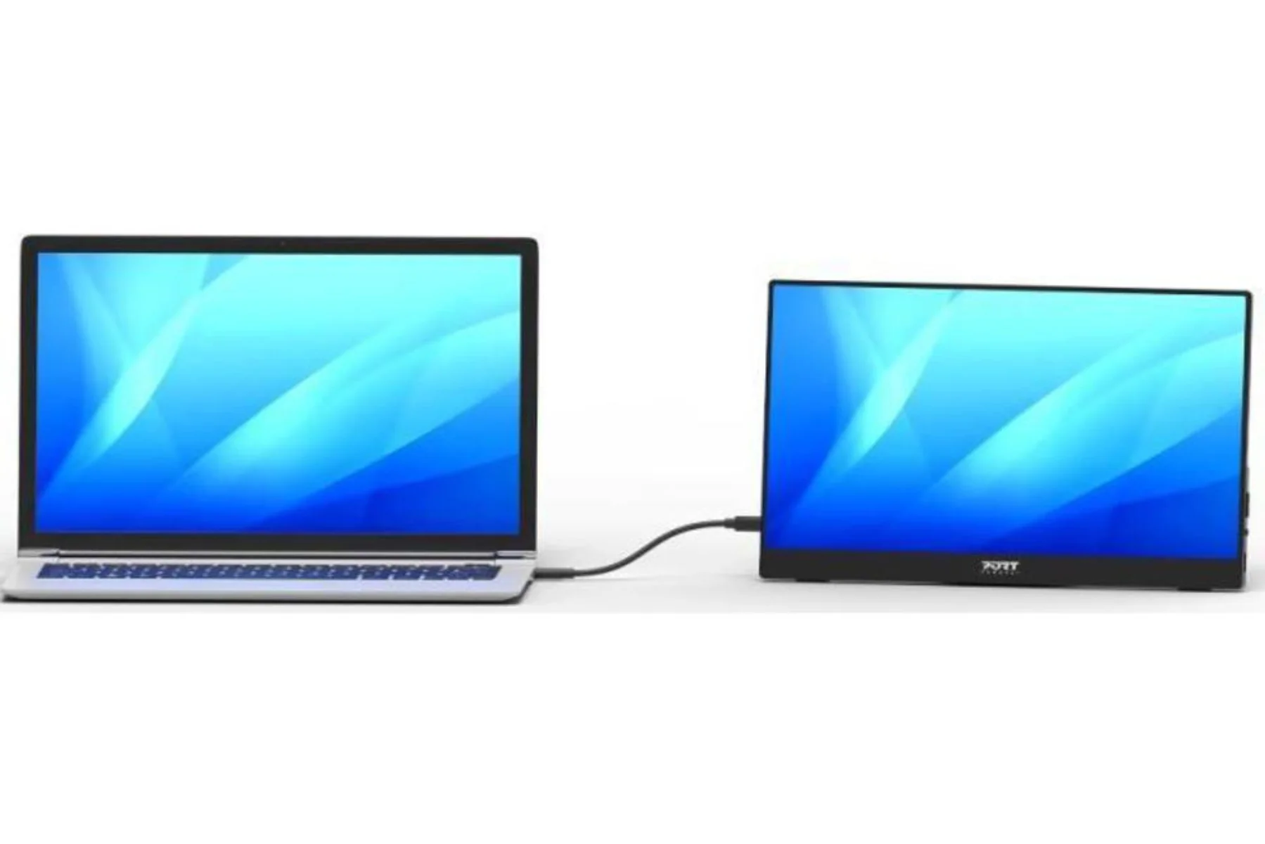 Monitor Port Designs Nomad Full HD 15,6 LCD pripojenie