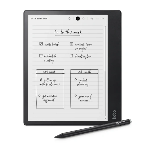 Čítačka kníh Rakuten Kobo Elipsa E2 + Stylus