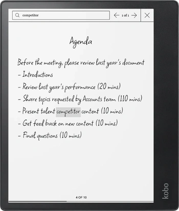 Find handwritten notes with Search tool