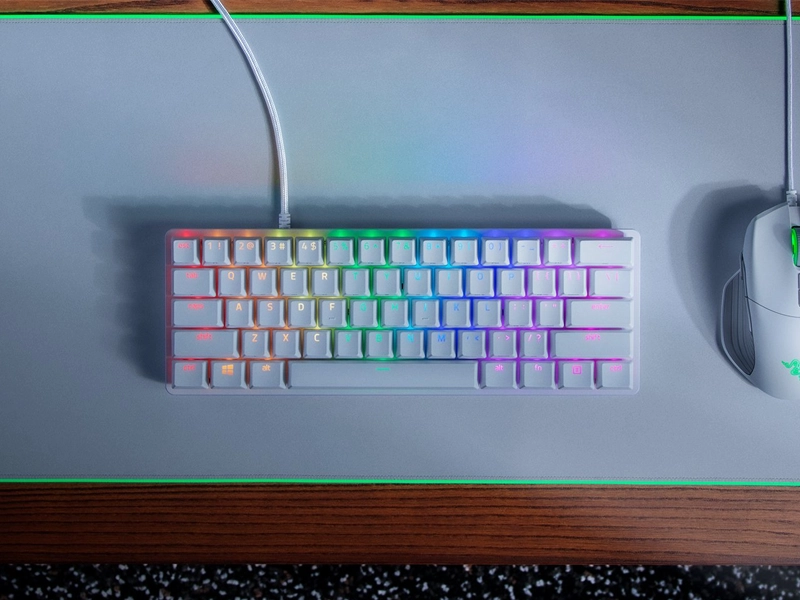 Razer_Huntsman_Mini_Mercury_Edition herná klávesnica