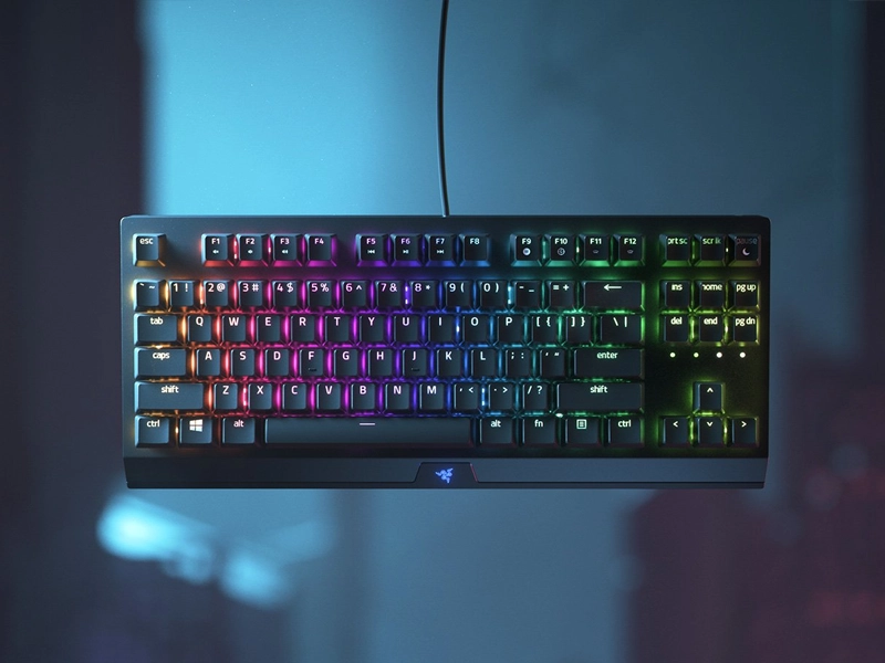 Razer_BLACKWIDOW_V3_TKL_Green_Switch herná klávesnica