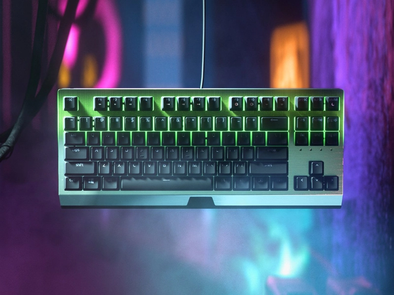 Razer_BLACKWIDOW_V3_TKL_Green_Switch podsvietenie