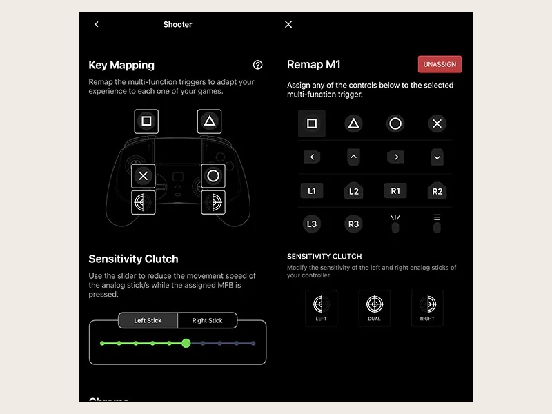Razer_Wolverine_V2_Pro aplikácia
