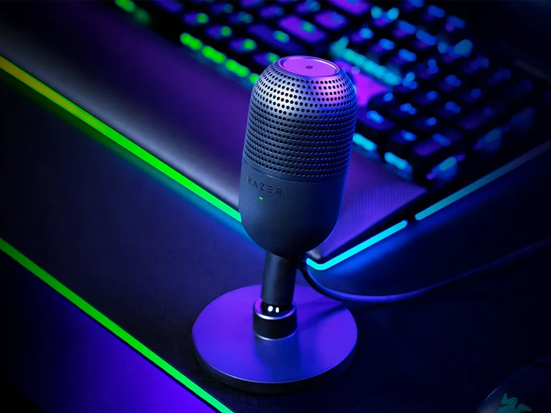 Razer_Seiren_V3_Mini_Black mikrofón