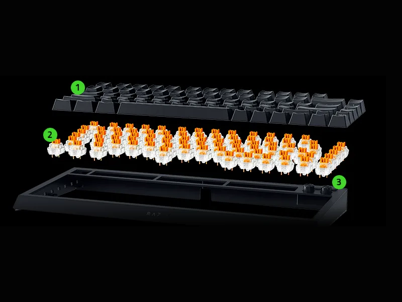 Razer_BlackWidow_V4_black optimálny zážitok