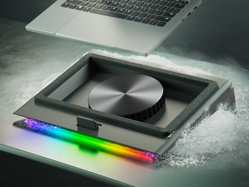 Razer_laptop_cooling_pad chladiaca podložka