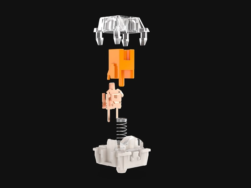 Razer_Mechanical_Switches_Pack_orange odolnosť