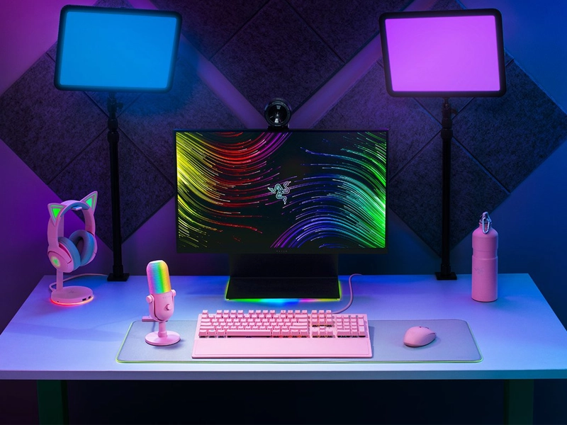 Razer_Seiren_V3_Chroma_Quartz mikrofón