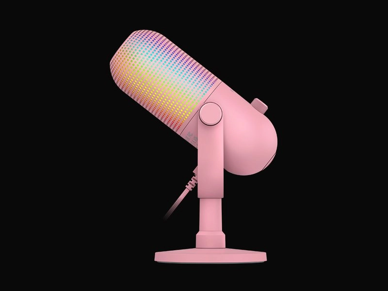 Razer_Seiren_V3_Chroma_Quartz mikrofón