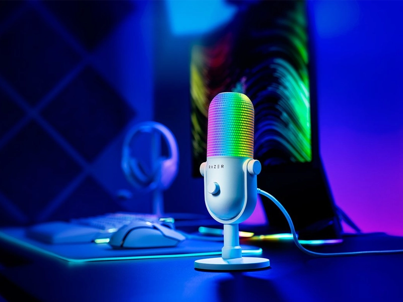 Razer_Seiren_V3_Chroma_White podsvietenie