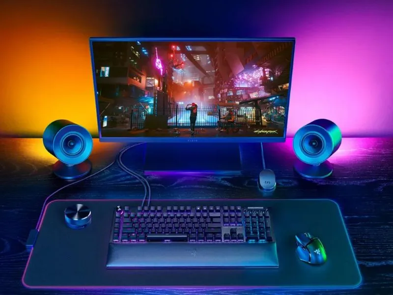 Zadná projekcia RAZER Chroma™ RGB