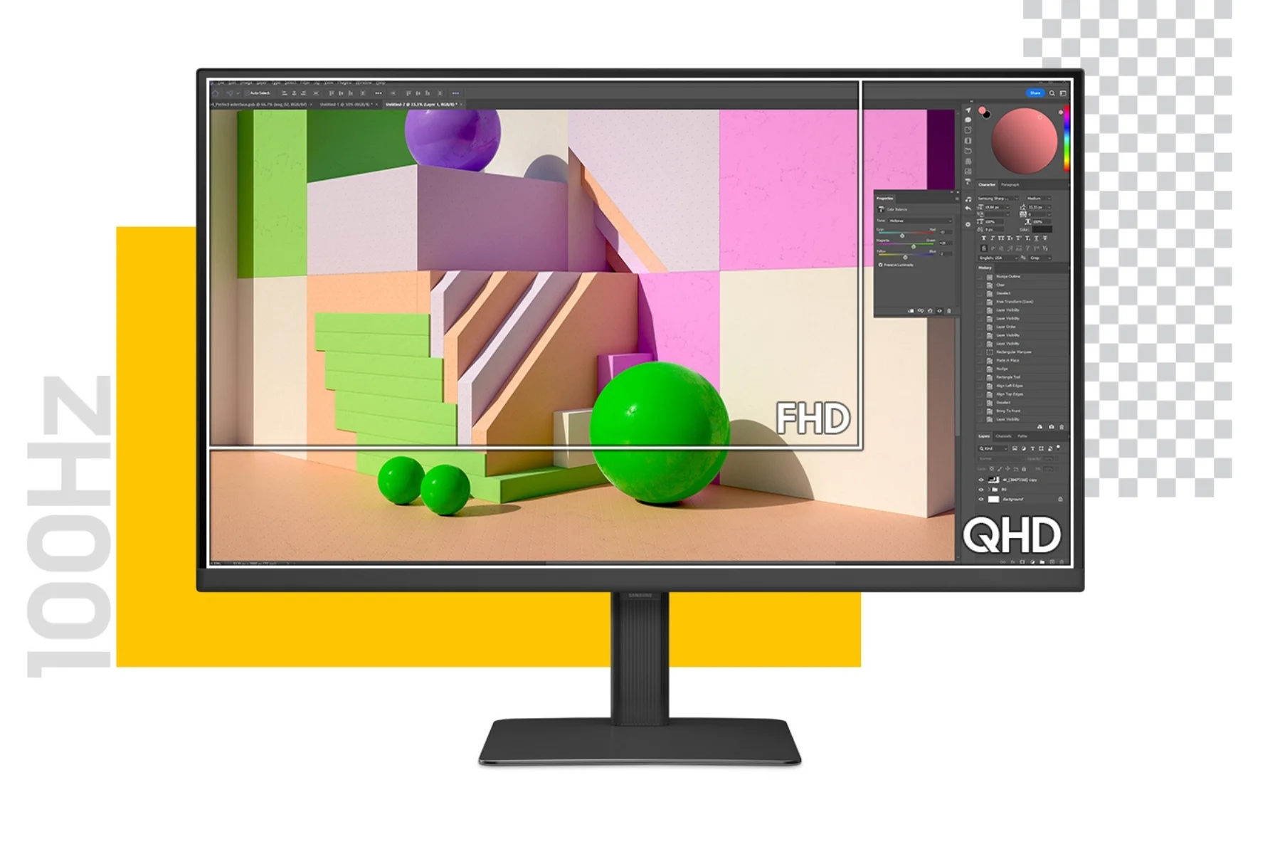 Monitor Samsung ViewFinity LS32D600UAUXEN UHD rozlisenie