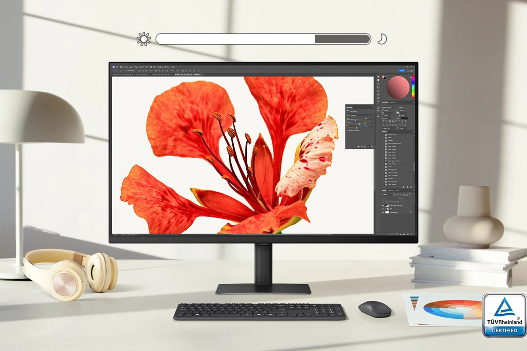Monitor Samsung ViewFinity LS32D700EAUXEN ochrana oci